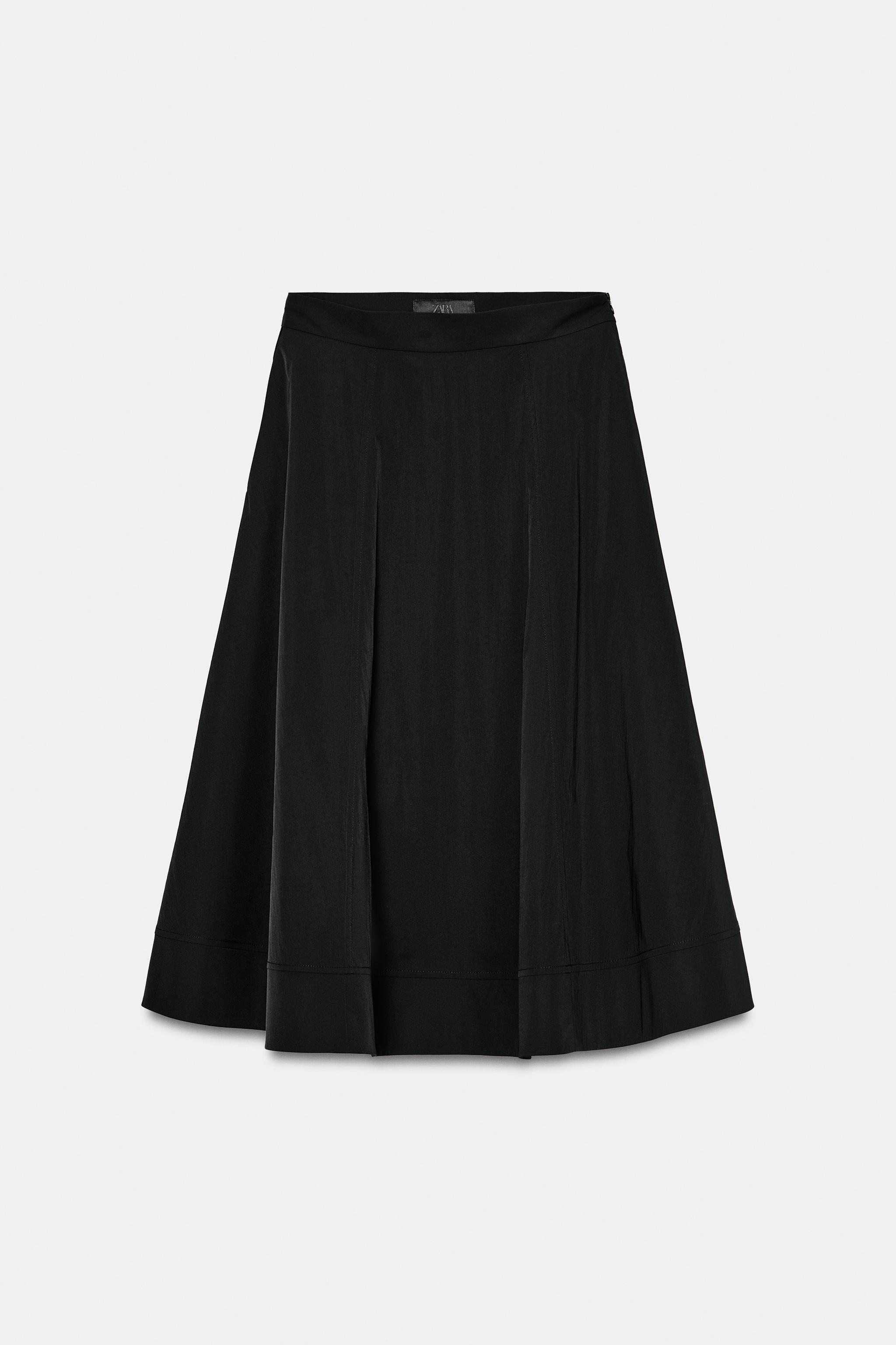 ZW COLLECTION CAPE MIDI SKIRT