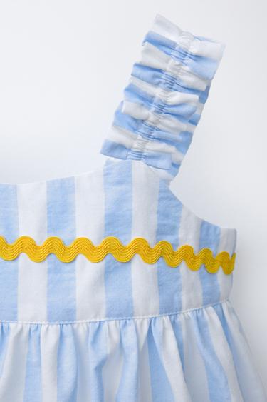 ROBE RAYÉE ONDULINE CASA LAWA © X ZARA KIDS - Bleu clair de Zara - Image 2