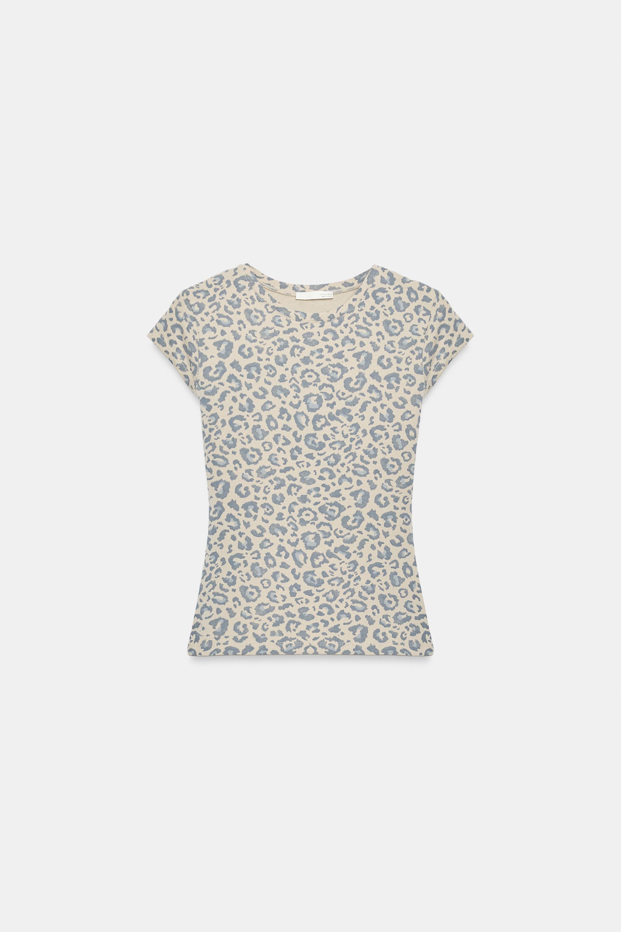 ANIMAL PRINT T-SHIRT