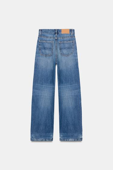 JEANS Z1975 STRAIGHT-LEG HIGH-WAIST - Mid-blue by Zara - Image 7