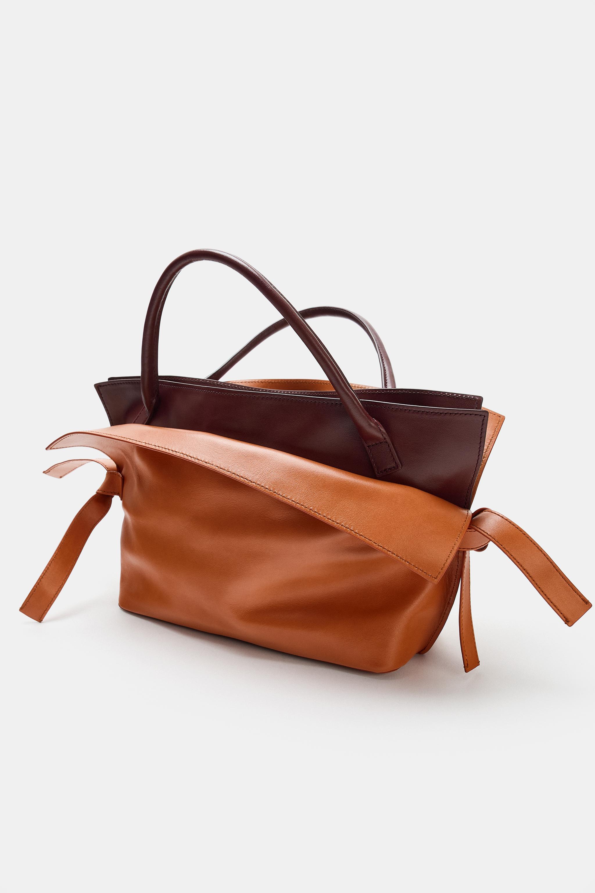 LEATHER FLAP BAG