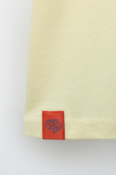 SIX SEVEN SKIFIDOL ITALIAN BRAINROT™ PRINTED T-SHIRT - vanilla-black by Zara