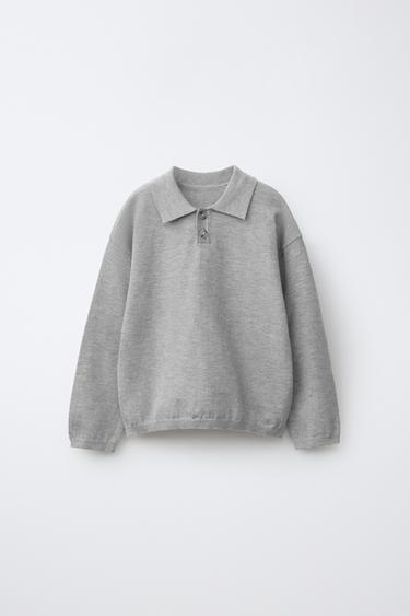 POLO PUNTO LISO - Gris vigoré de Zara