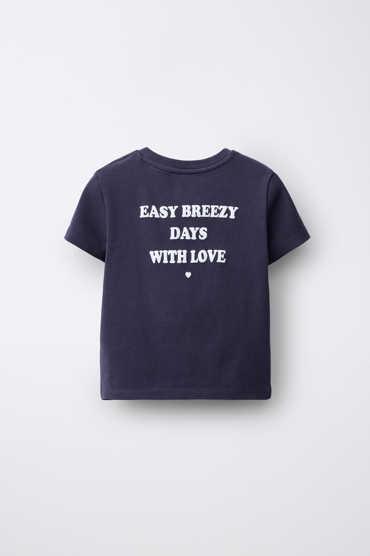 WINNIE THE POOH © PRINTED T-SHIRT — Blue