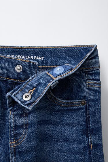 REGULAR FIT JEANS - Mid-blue by Zara - Image 2