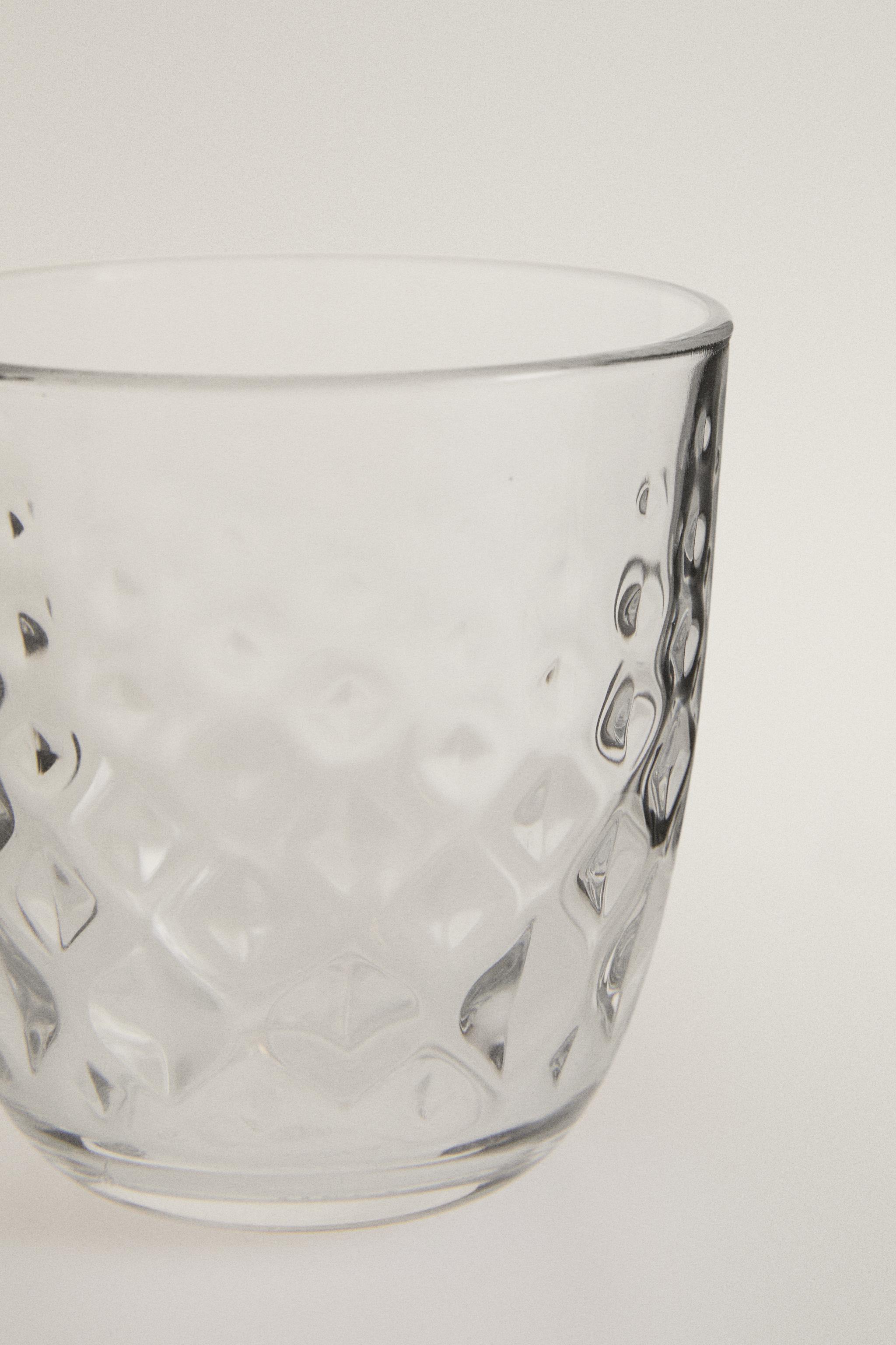 VERRE MOTIF RELIEF