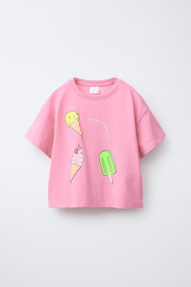 6-14 YEARS/ ICE CREAM RAISED PYJAMAS - Pink by Zara - Image 1