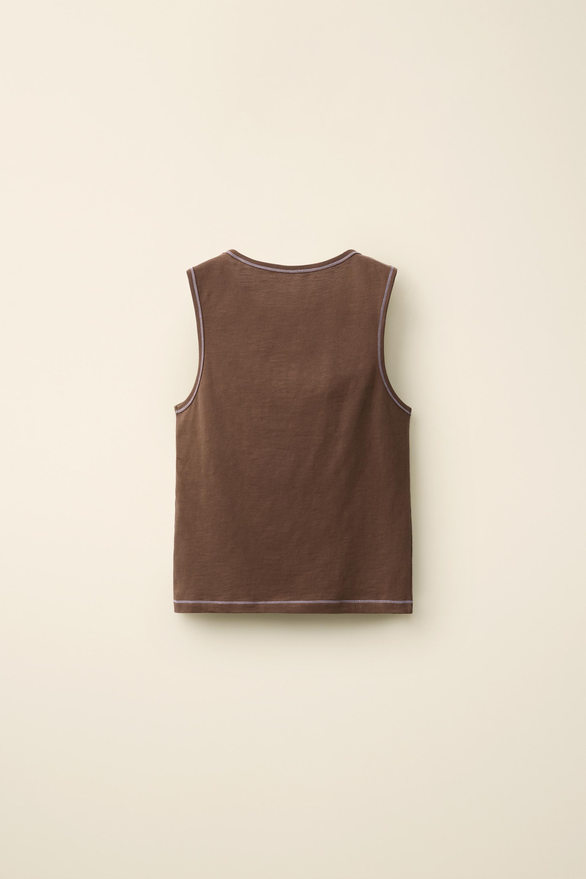 CREATED BY CARAMEL LONDON X ZARA Tシャツ - ライトブラウン | ZARA