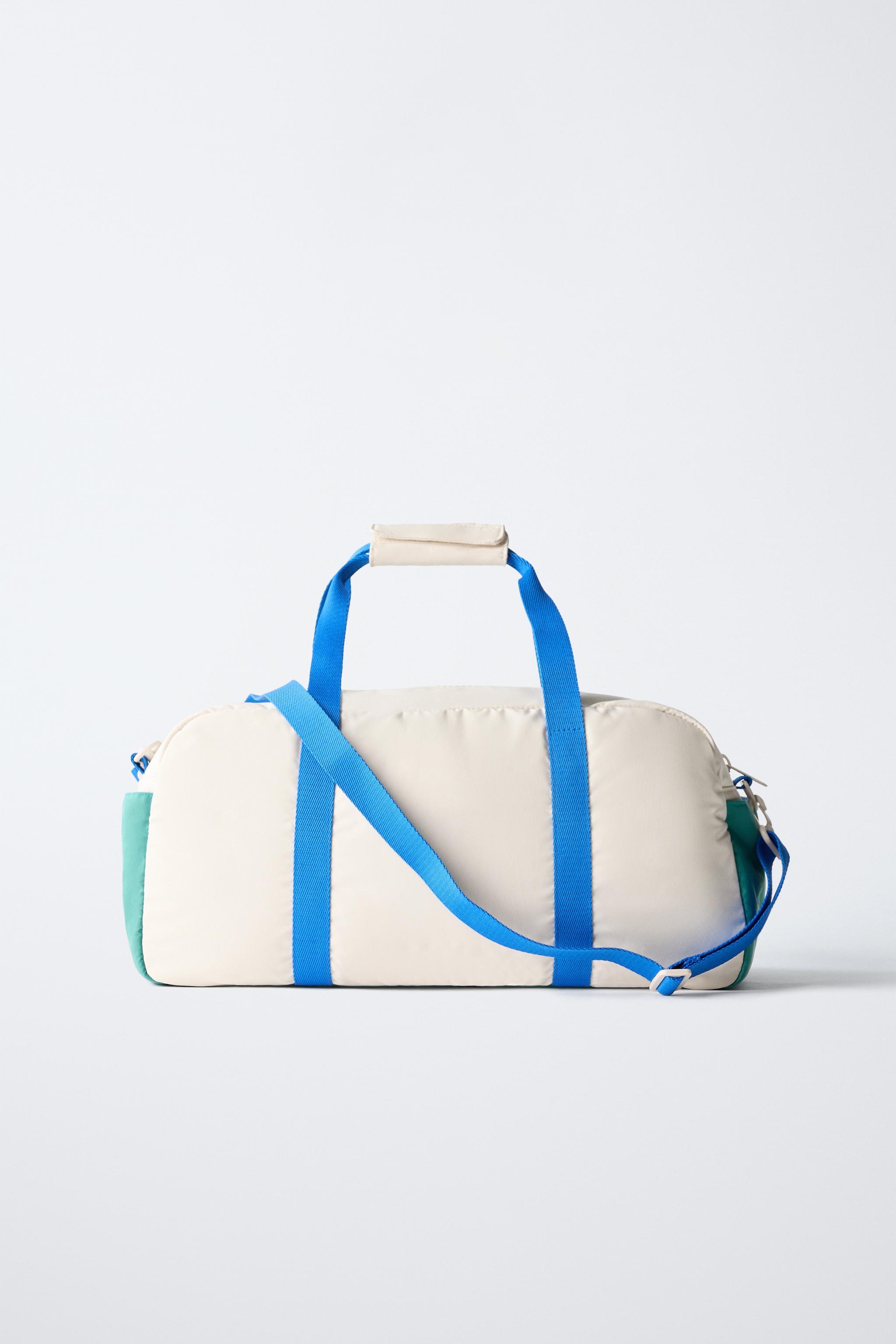 レトロボストンバッグ - アイス グレー | ZARA Japan / 日本