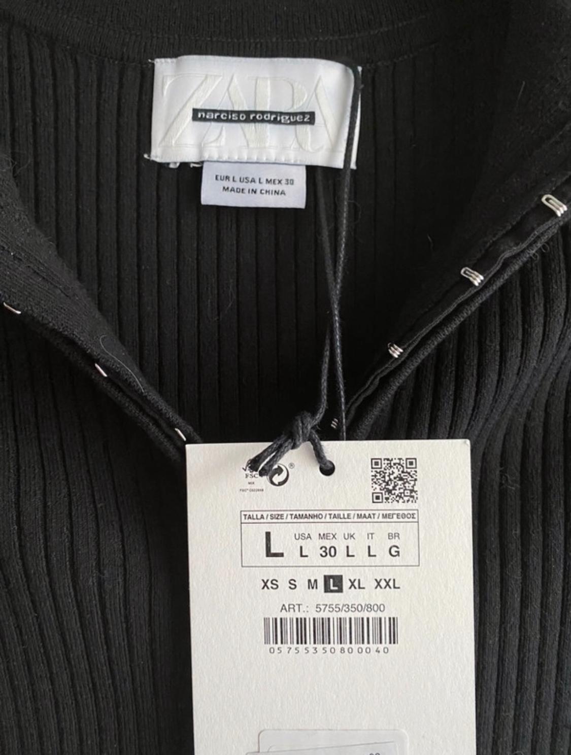 NARCISO RODRIGUEZ RIBBED POLO SHIRT - Image 2