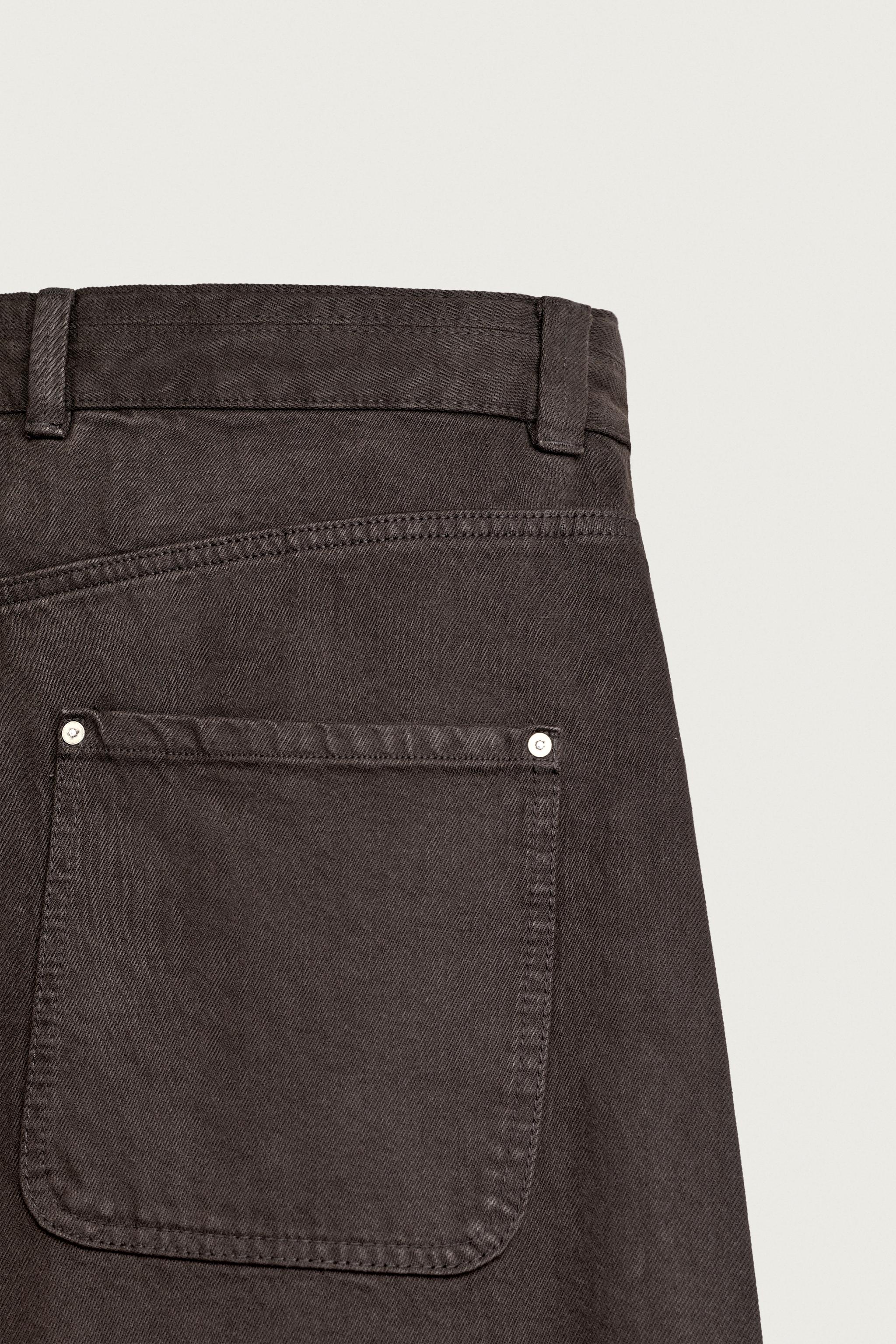 PANTALON BALLOON FIT À COUTURES