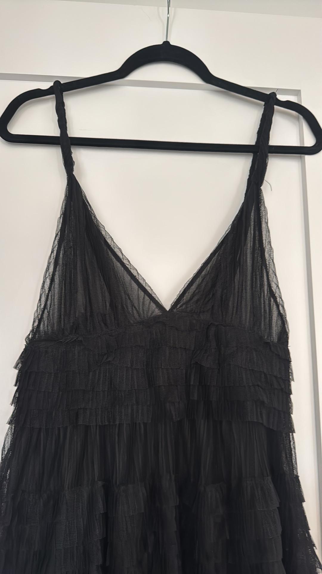 VESTIDO TUL VOLANTES ZW COLLECTION - Image 2