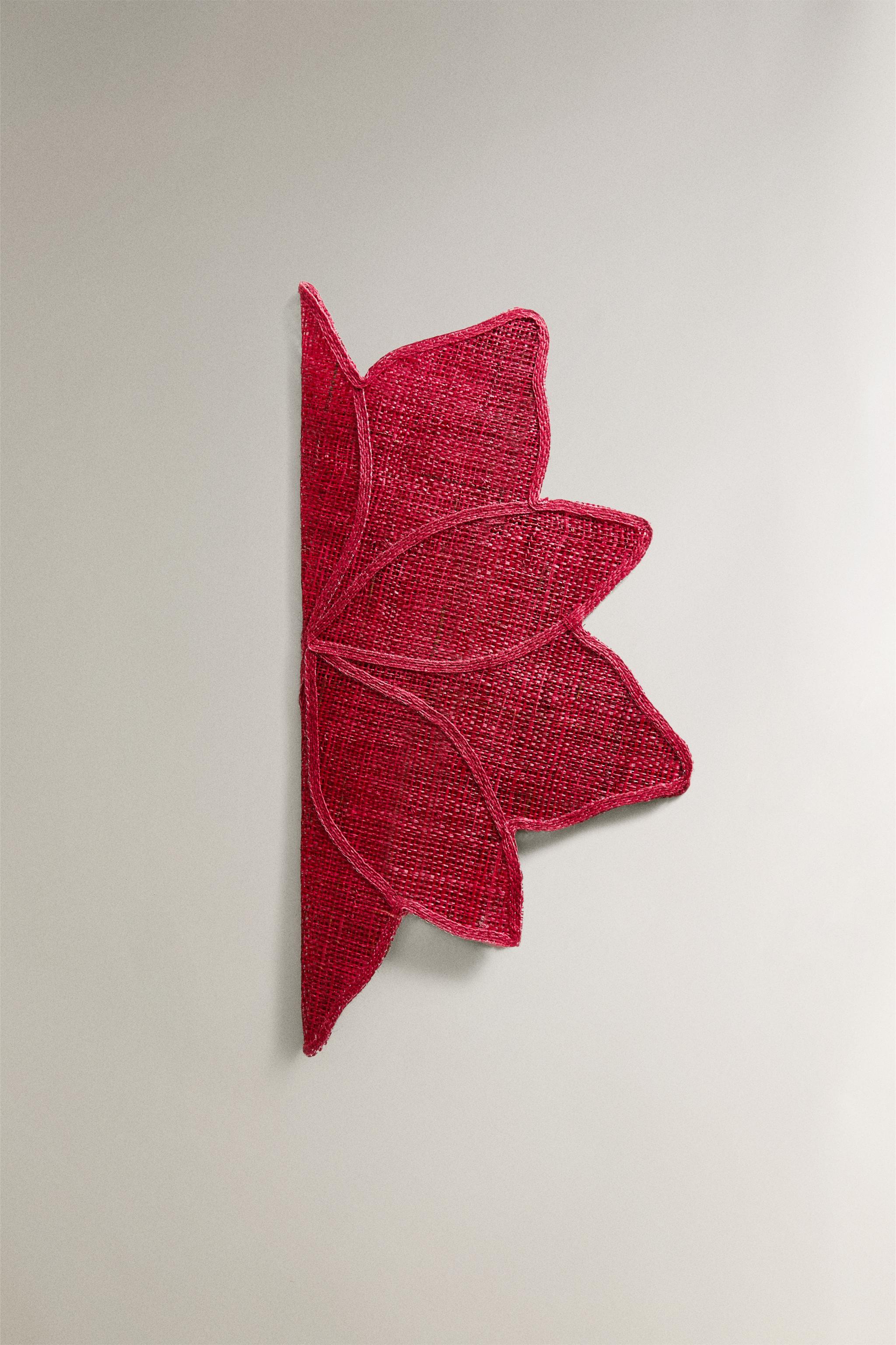 SET DE TABLE POINSETTIA RAMIE NOËL