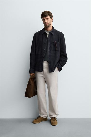 PANTALÓN AJUSTE RECTO TWILL - Piedra de Zara