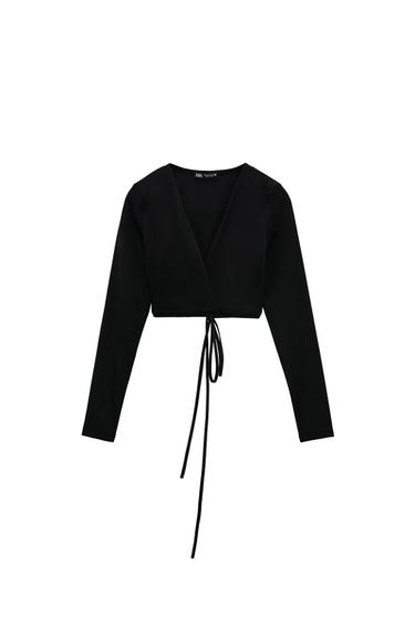 STRETCH WRAP TOP