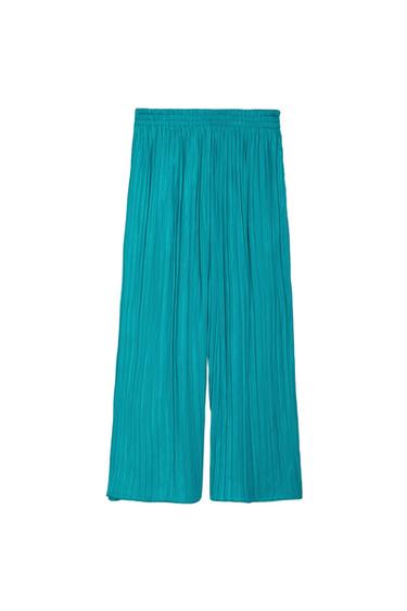 PLEATED TROUSERS