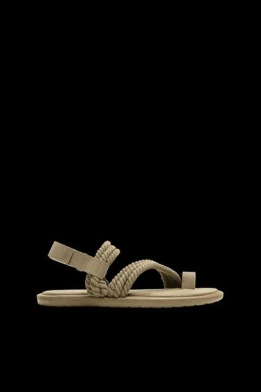 ROPE SANDALS - Beige by Zara - Image 0