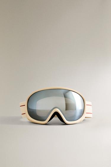 KUSTOM SKI GOGGLES - White by Zara - Image 0