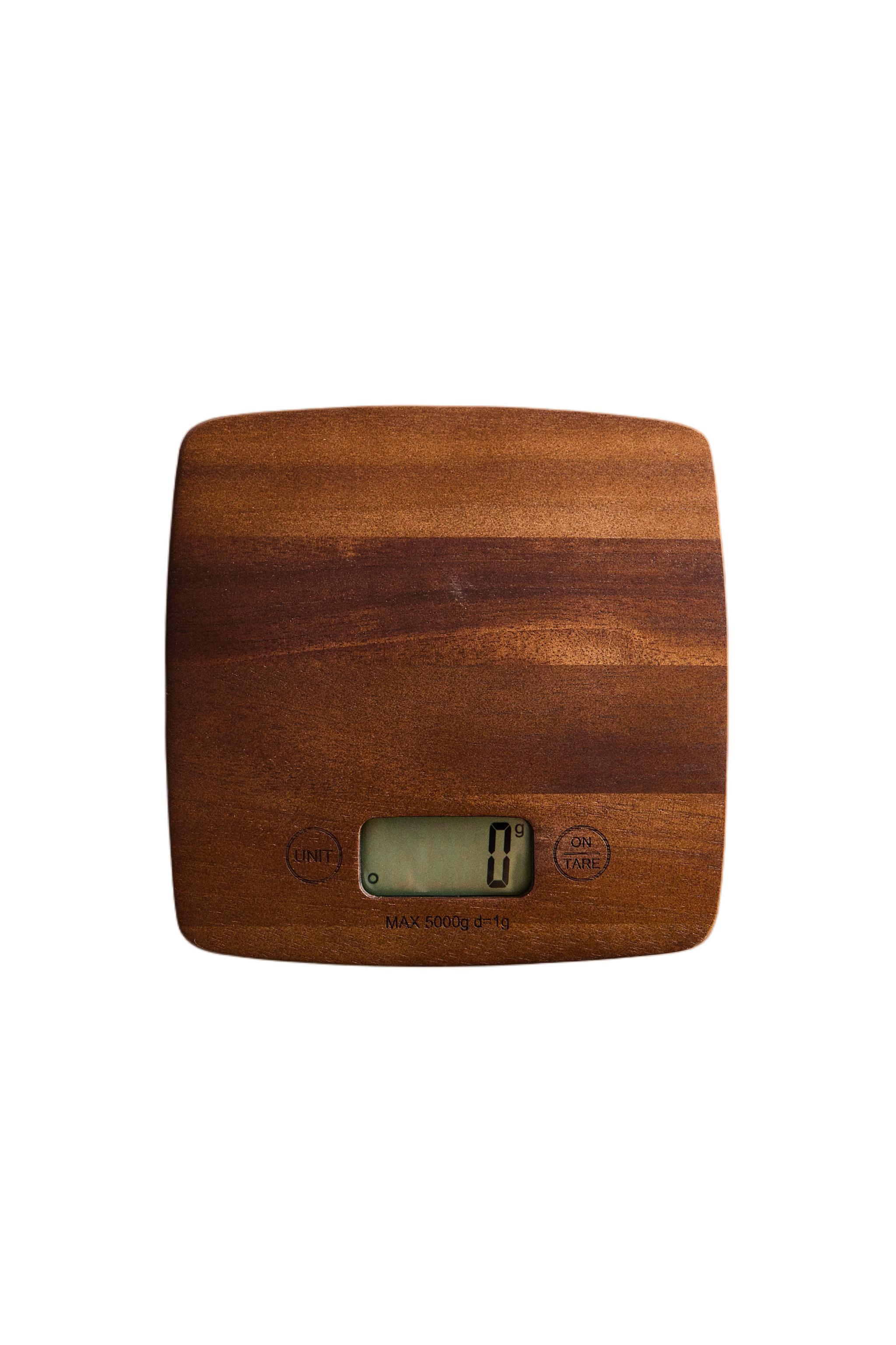 WOODEN KITCHEN SCALE - Light beige | ZARA United States