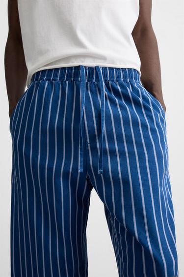 STRIPED RELAXED FIT TROUSERS - Stripes by Zara - Image 5