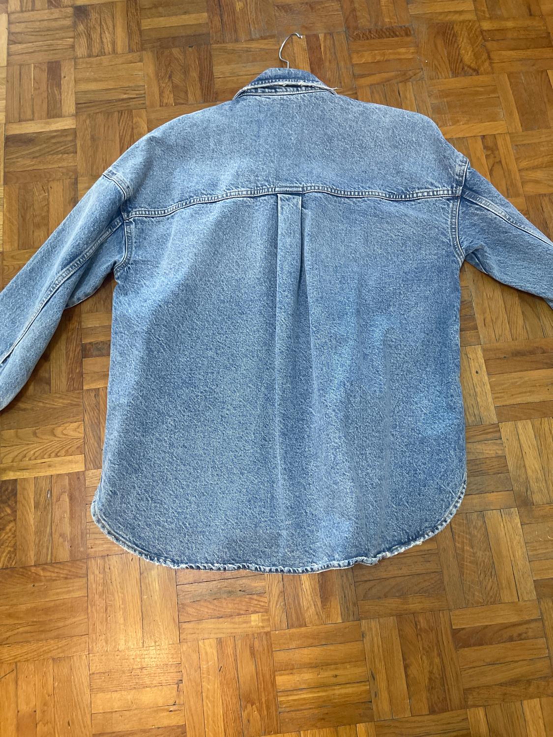 OVERSIZED DENIM OVERSHIRT Z1975 - Image 2
