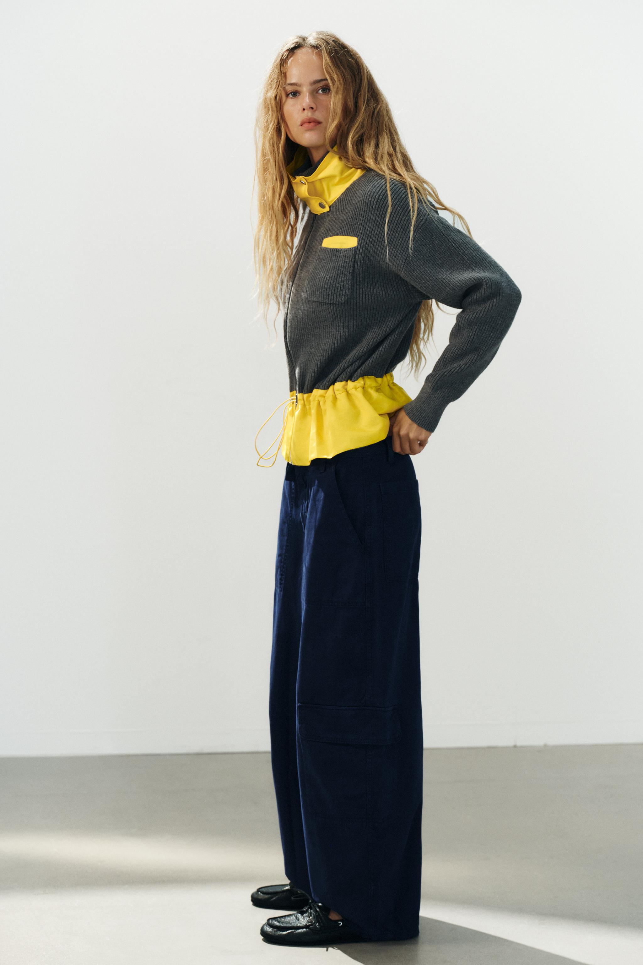 COMBINED KNIT JACKET