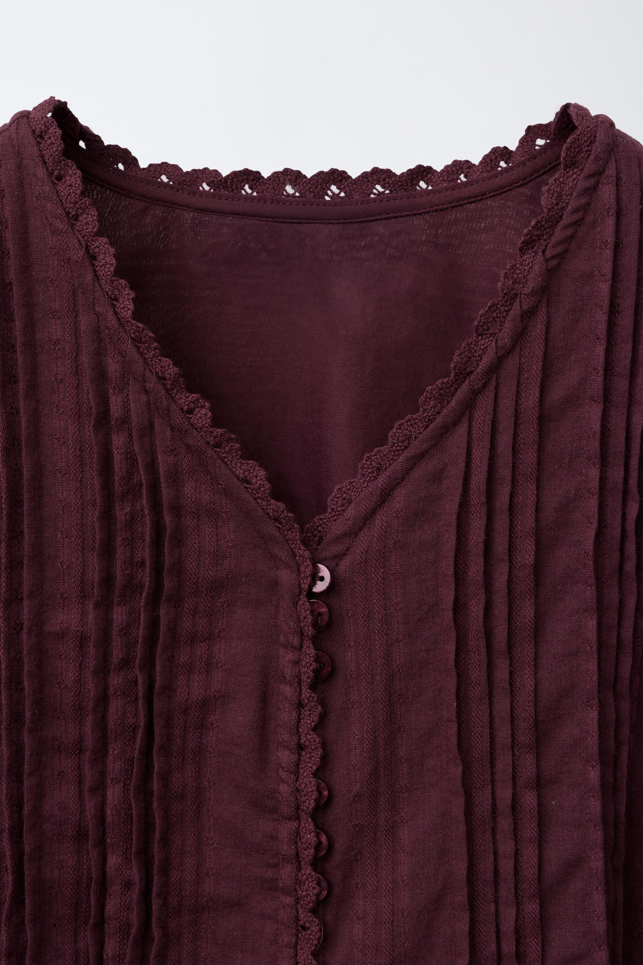 CHEMISE ROMANTIQUE STRUCTURÉE
