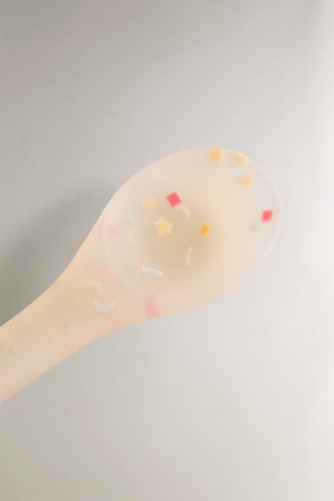 CHILDREN'S SILICONE CONFETTI SPOON - Multicoloured by Zara - Image 2