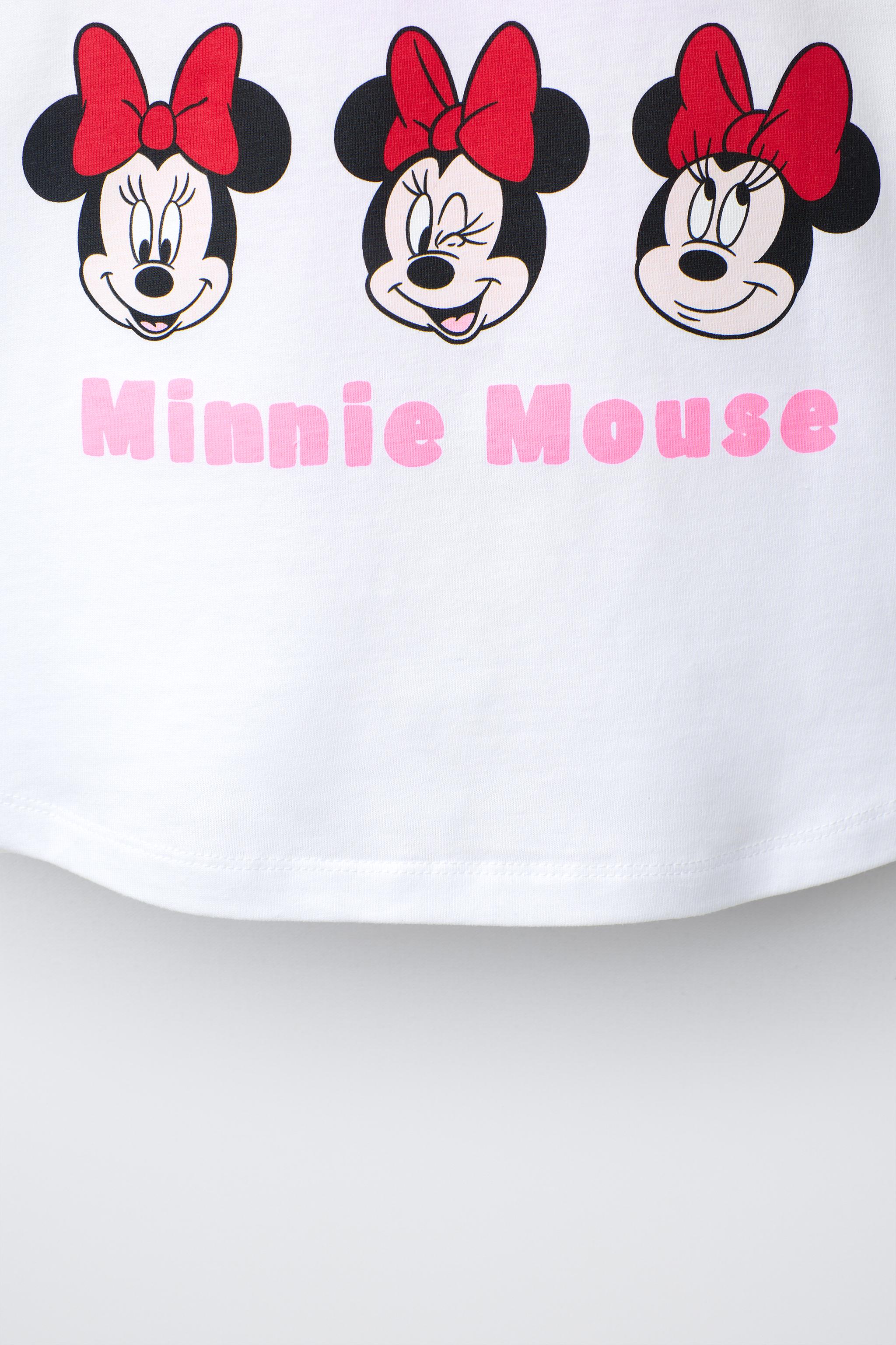 MINNIE MOUSE © DISNEY CROCHET BOW T-SHIRT