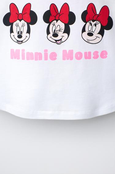 T-SHIRT NŒUDS POINTS CROCHET MINNIE MOUSE © DISNEY - Blanc de Zara - Image 3