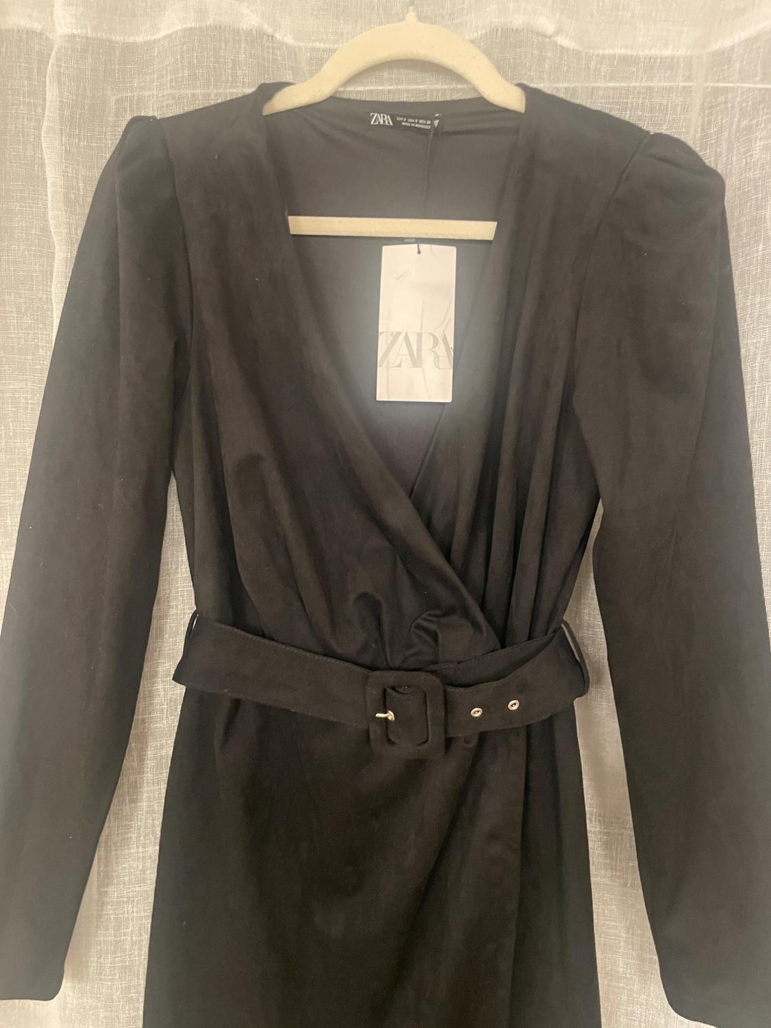 FAUX SUEDE DRESS - Image 2