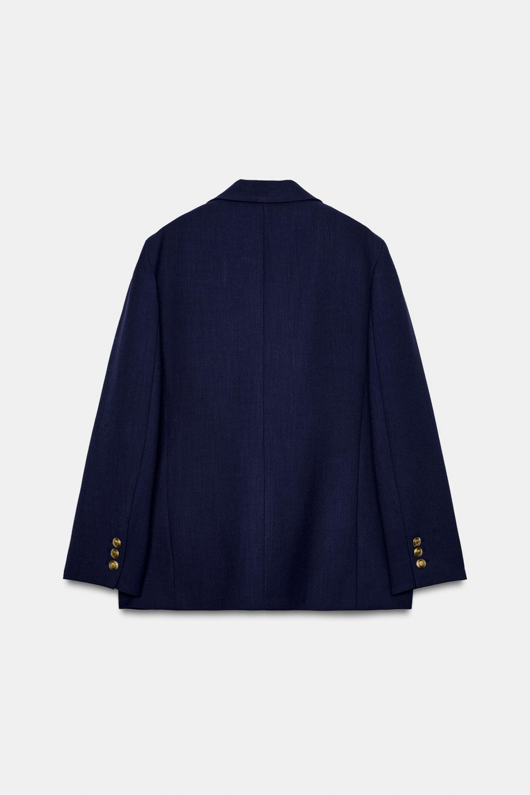 ZW COLLECTION BUTTONED BLAZER
