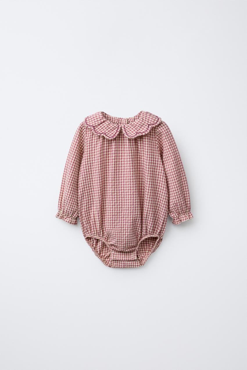 GINGHAM ROMPER