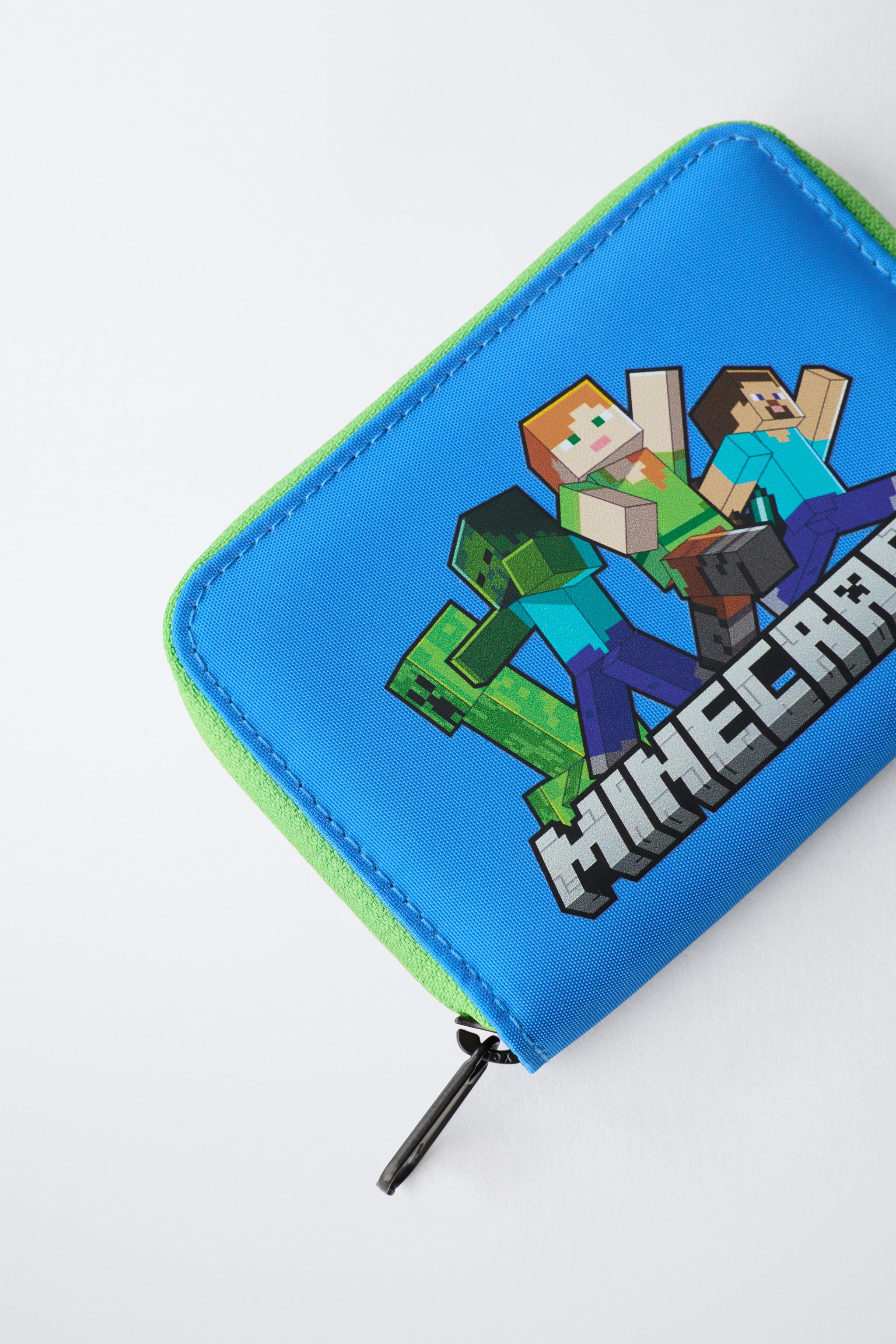 MINECRAFT © MOJANG AB. ™ WALLET - Blue | ZARA Canada