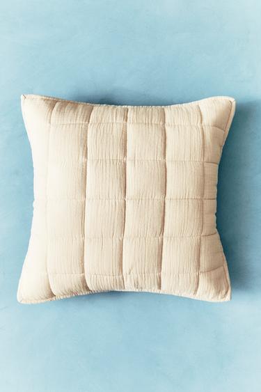 CHILDREN'S CUSHION COVER WITH SQUARES - Butter by Zara - Image 5