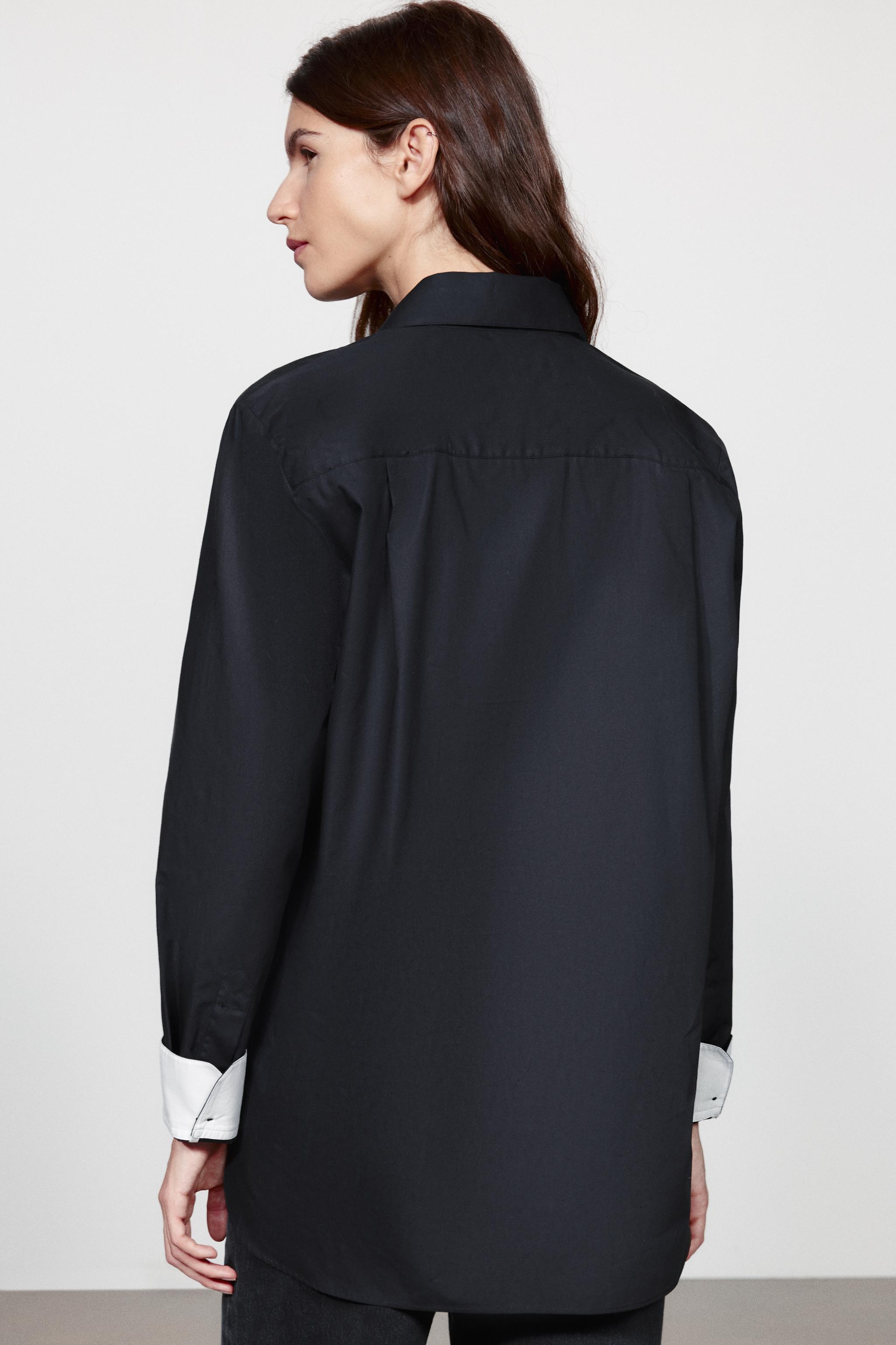 ZW COLLECTION CONTRAST SHIRT