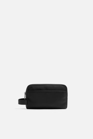 NYLON TOILETRY BAG - Black by Zara
