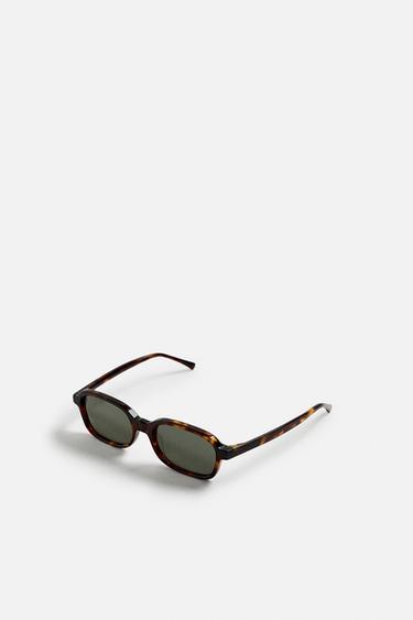 RECTANGULAR SUNGLASSES - Tortoiseshell by Zara - Image 4