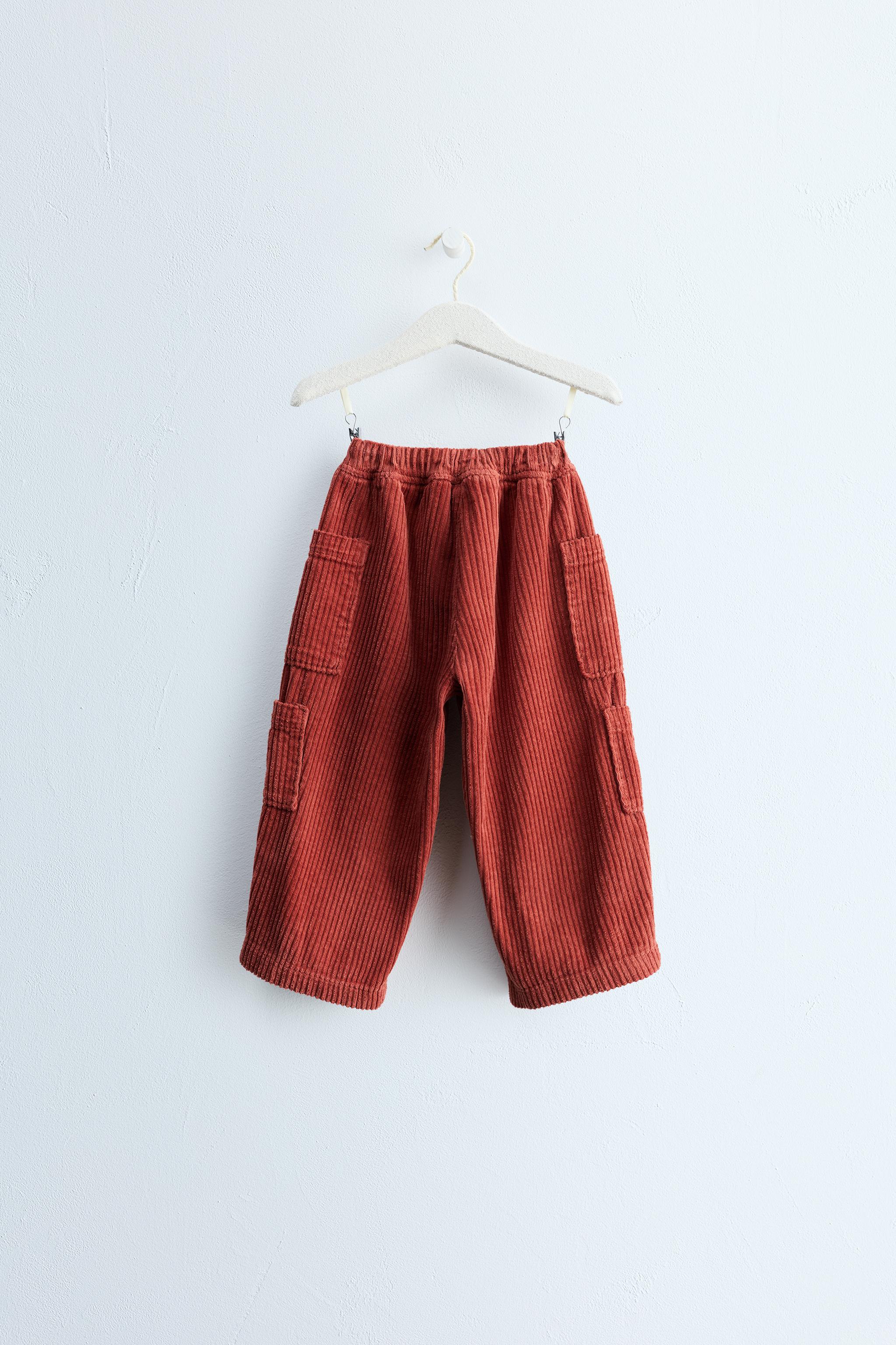Zara Timeless Corduroy Cargo Pants