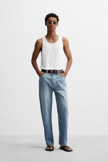 Zara RELAXED FIT TANK TOP - White - Image 0