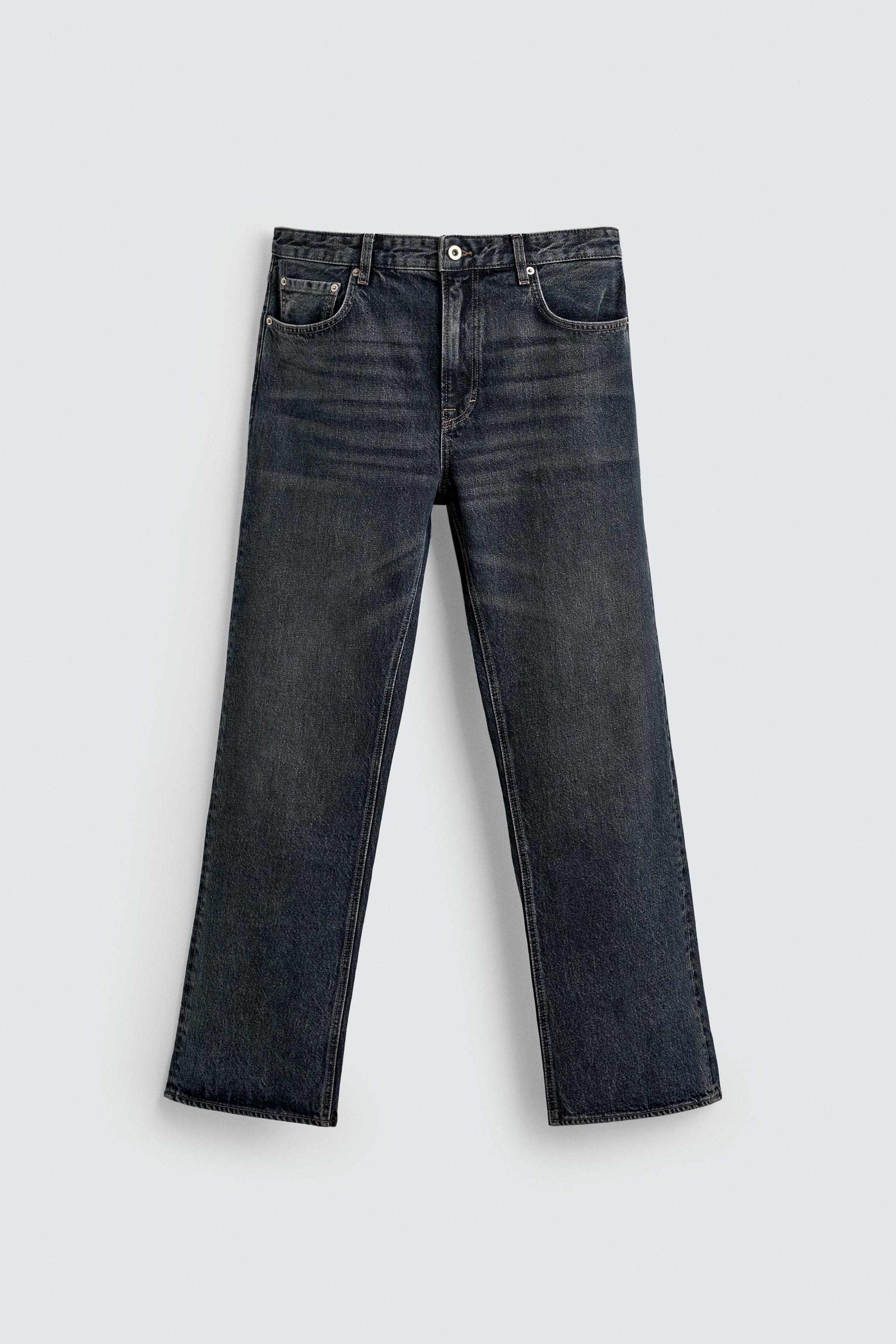 FLARE FIT JEANS LIMITED EDITION Blue ZARA India