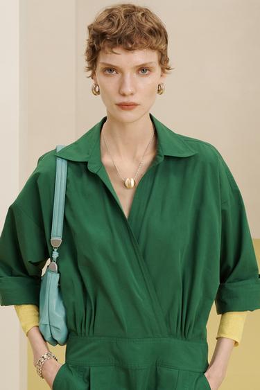 SHRT DRSS 16 - Vert de Zara - Image 2