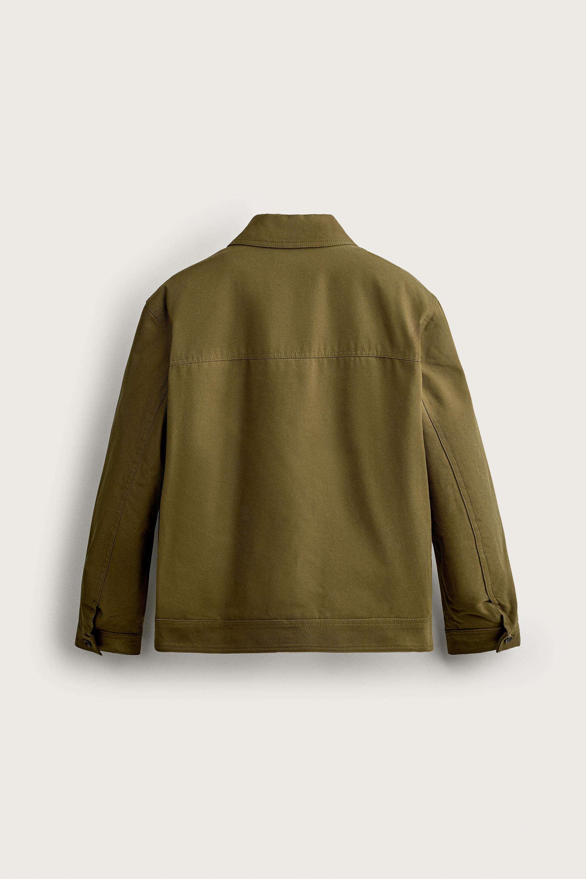 ZIP-UP PADDED OVERSHIRT