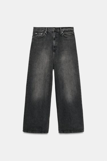 JEAN ZW COLLECTION BAGGY TAILLE BASSE - Noir de Zara - Image 3