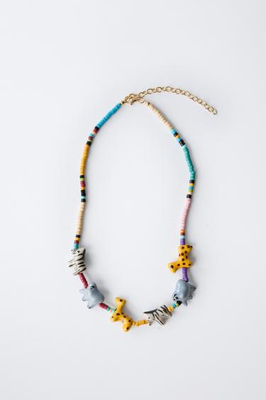 CASA LAWA © X ZARA KIDS ANIMAL NECKLACE - Multicoloured by Zara