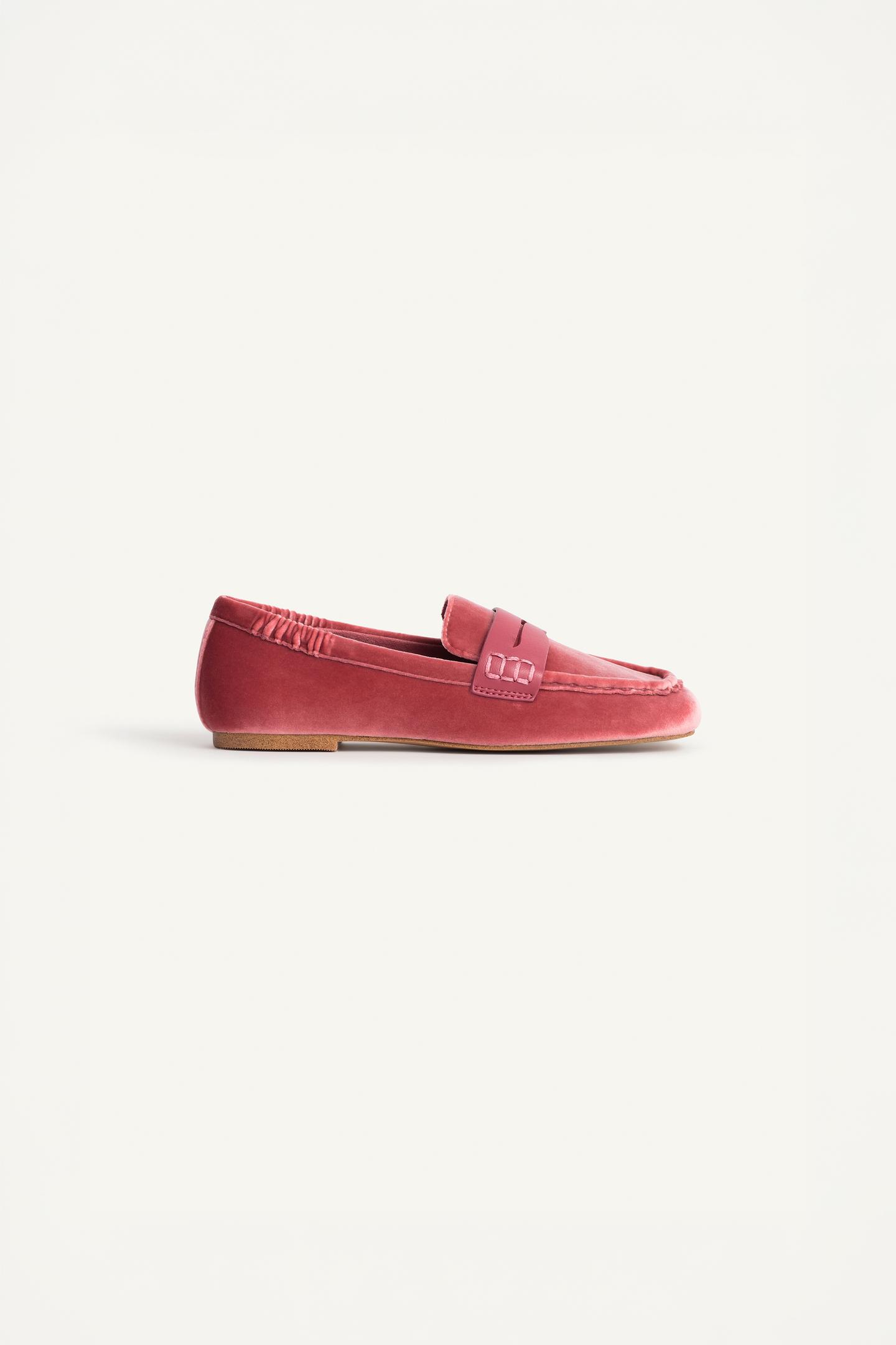 Детские туфли Zara Limited Edition Velvet, цвет: Розовый — фото 4