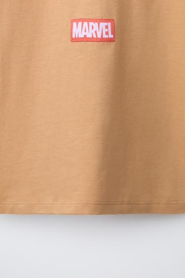 SPIDER-MAN © MARVEL PRINT T-SHIRT - Light brown by Zara - Image 3