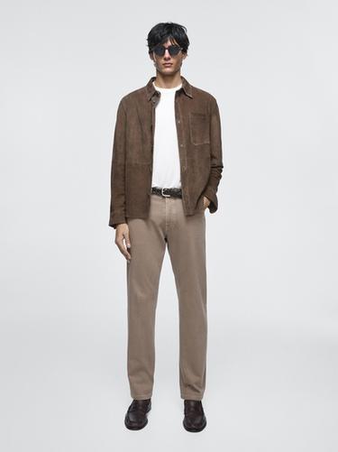 Zara Tapered fit jeans - Mink