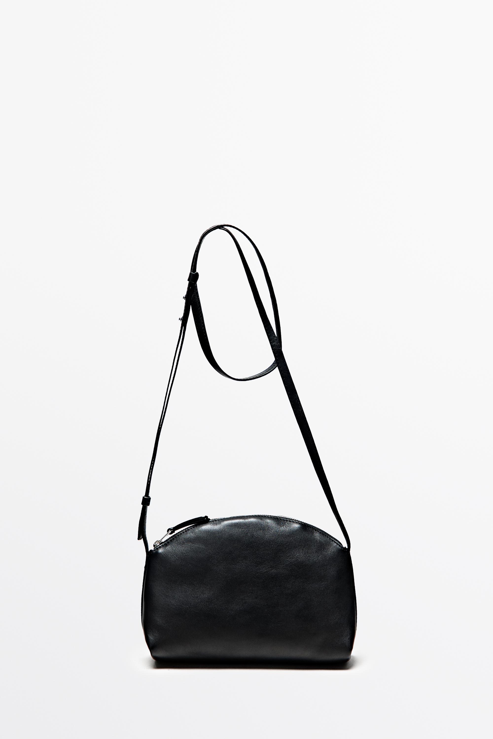 Sac à bandoulière en cuir nappa