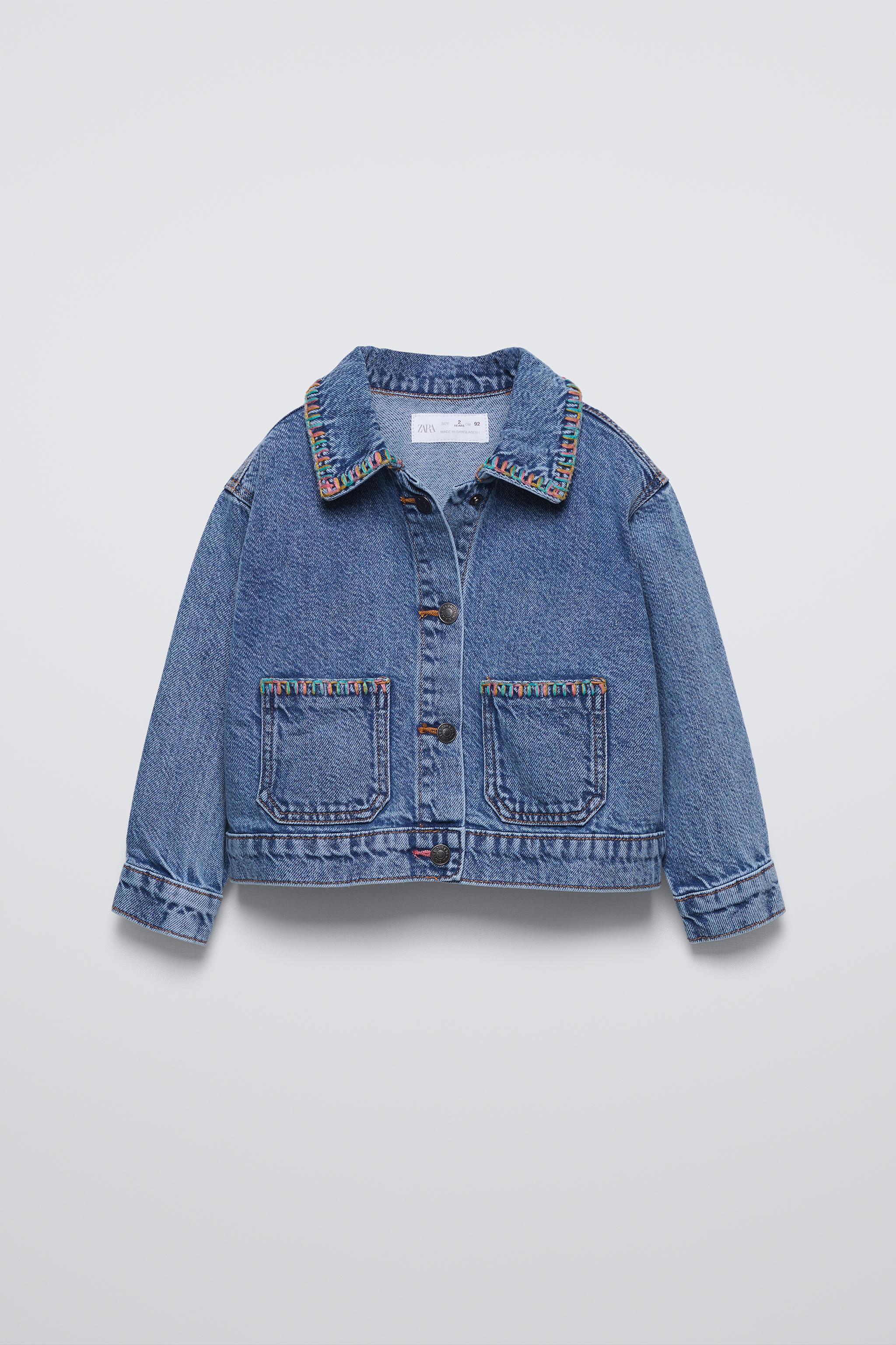 Zara minnie online mouse Denim Jacket